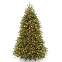National Tree Company 7.5 ft. Dunhill Fir Tree with Clear Lights, Green