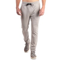 Natori Mens Classic-Fit French Terry Pants, Light Gray, X-Large