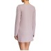 Natori V-Neck Knit Tunic, Pink X-Small