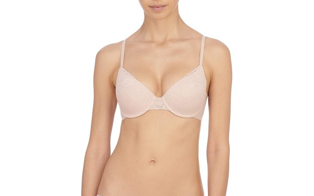  Women Sheer Glamour Full Fit Contour Underwire Bra (Light Mocha, 36DDD)