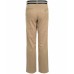  Big Boys Husky Logan Flat-Front Stretch Twill Belted Pants, Burnished Khaki, 12