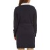  Juniors Uniform Wrap Cardigan Sweater, Navy, 3-5