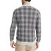  Men’s Sustainably Crafted Plaid Quarter-Zip Sweater Size: XXX-Large