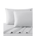  Oceane Solid Wellness Sheet Set, Twin/Twin XL, Gray