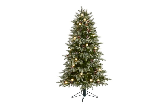  5ft. Flocked Whistler Mountain Fir Artificial Christmas Tree