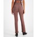  Ribbed Sweater Pants, Mink, Large