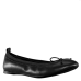  Girl’s Esther-t Ballet Flat (Black, 12)