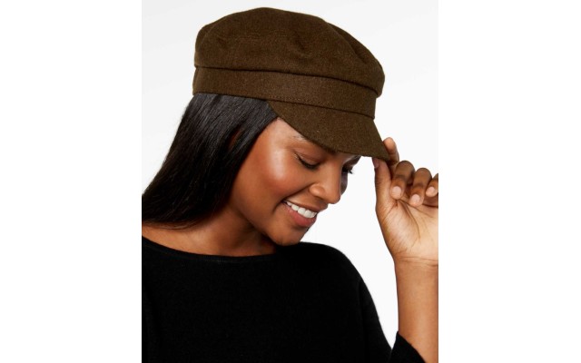  Women’s Newsboy Caps, Olive Green