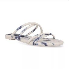 Nine West Womens Beva Criss-c Tie Dye 8.5m, White