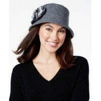 Nine West Women’s Knit Microbrim Hats, Heather Grey