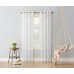  Emily Voile Sheer Grommet Curtain Panel 59 x95 White