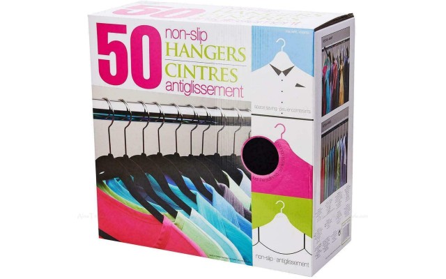  Standby Flocked Hangers  Flocked Set of 50