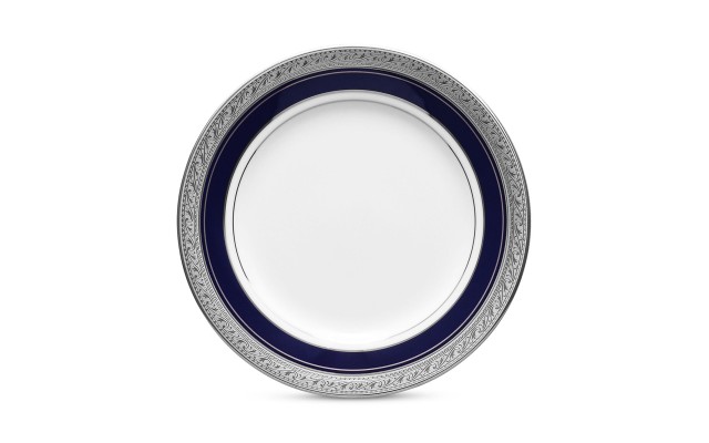  Crestwood Cobalt Platinum Bread and Butter Plate, Gray, 6.25”