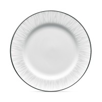 Noritake Glacier Platinum Bread and Butter Plate, Gray, 6.5”