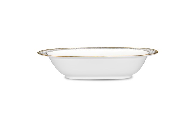  Haku 10.5 in., 24 Fl. Oz. Oval Vegetable Bowl, White