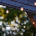  10-Count Clear G50 Globe Patio Light Set – 9ft Black Wire
