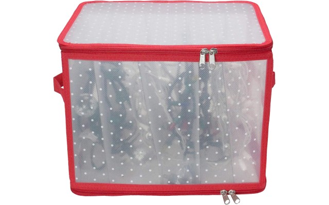  12.5″ Transparent Zip Up Light Storage Box