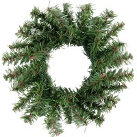 Northlight 5″ Mini Pine Artificial Christmas Wreath – Unlit