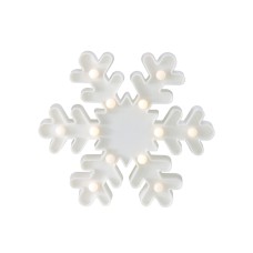 Northlight Battery Operated Led Lighted White Snowflake Christmas Marquee Sign