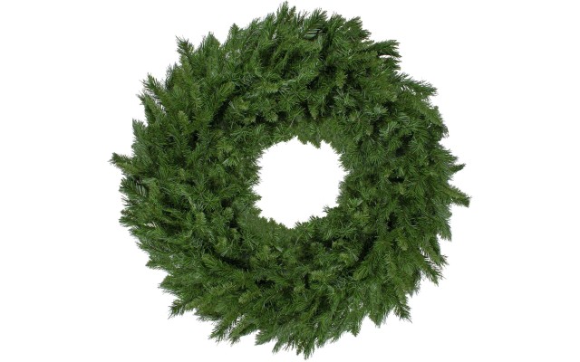  Lush Mixed Pine Artificial Christmas Wreath – 48-Inch, Unlit