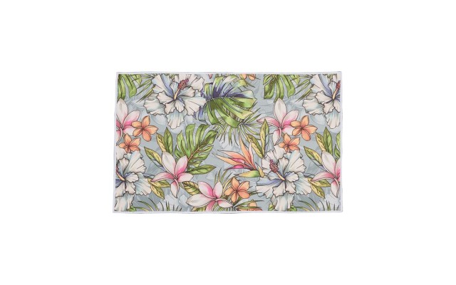 Meadow Digital Floral-Print 20″ x 32″ Accent Rug Bedding, Multi