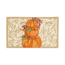 Nourison Three Pumpkins Fall Accent Rug, Beige , 18 X 30