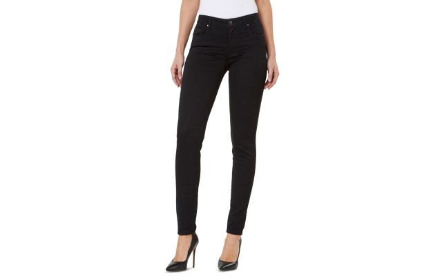  Juniors’ Skinny Jeans, Black/27