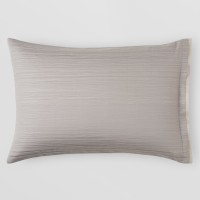 OAKE Cadence Stone Grey King Pillow Sham, 20×36