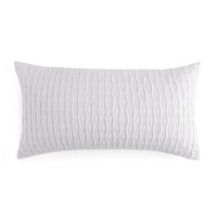 Oake Diamond Pleats Decorative Pillow, 12 x 22