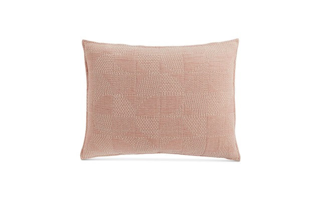  Geo Stitch Pillow Sham