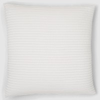 Oake Luminis Euro Sham, White, 26x26