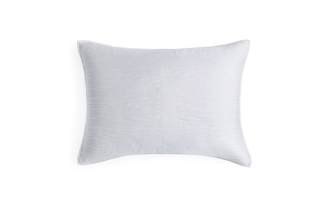  Treviso Quilted King Sham, Gray, 20×36