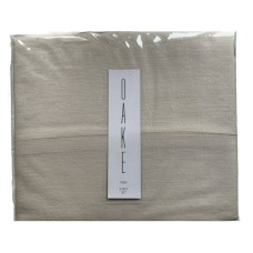 Oake Yarn Dye Twin Flat Sheet Set, Beige