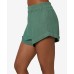 O’Neill Juniors’ Alden Solid Shorts, Green, X-Small