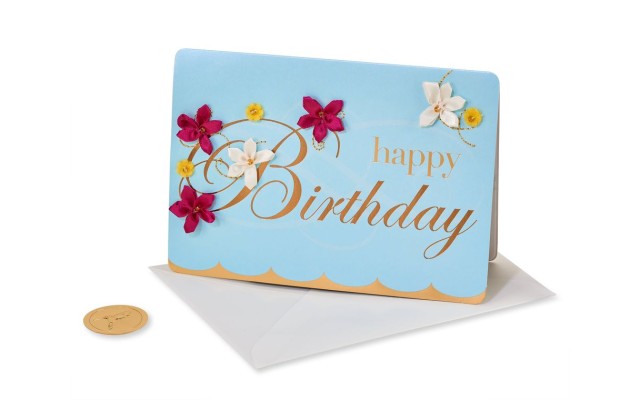 , Embroidered Flower Lettering