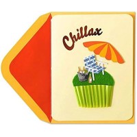 PAPYRUS Everyday Card, 1 EA,Yellow, 6.3 x 4.7 x 0.3