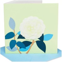 Papyrus Floral Print Greeting Card, 1 Each