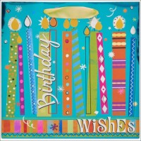 Papyrus Gift Bag 11.375″X6″X11.375″ 1/Pkg-Birthday Wishes