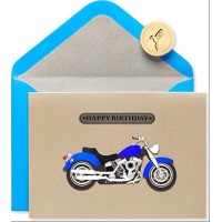 PAPYRUS Happy Birthday – Motorcycle Guy