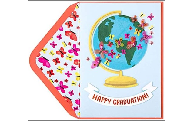  Ppy Graduation Whlsl Cards, 1 Each