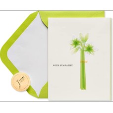 Papyrus Sympathy Card (Comfort and Support)