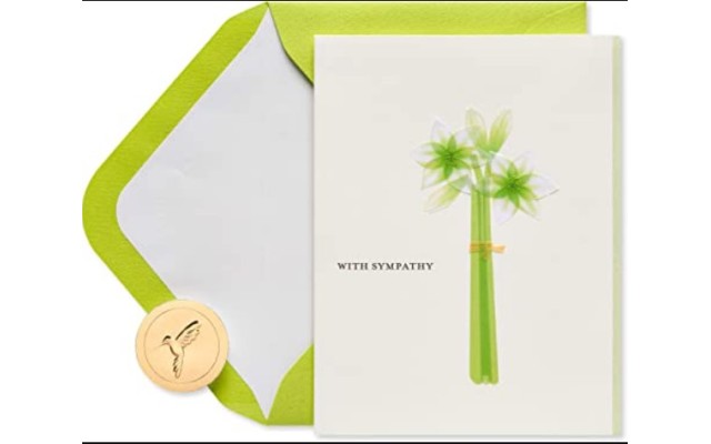  Sympathy Card (Comfort and Support)