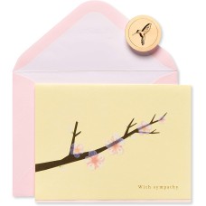 Papyrus Sympathy Card (Thinking Of You), 1 Each