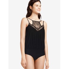 Passionata by Chantelle Sukeban Bodysuit, Black, Medium