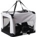  Soft-Sided Mesh Foldable Pet Travel Carrier, Pet Bag for Dogs and Cats, Large