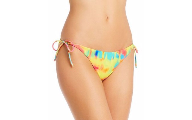 Toni Side-Tie Bikini Bottom, Yellow, Large