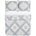  Trinity 3-Pc. Reversible Medallion Full/Queen Comforter Set, Gray