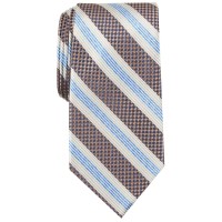 Perry Ellis Men’s Nairn Stripe Silk Ties, Orange