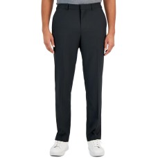 Perry Ellis Portfolio Men Slim-Fit Golf Pants – Caviar, 36×32