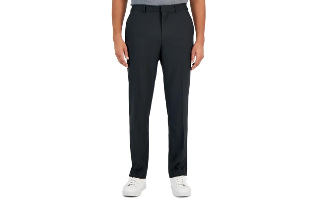 Portfolio Men Slim-Fit Golf Pants – Caviar, 36×32